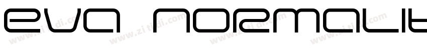 Eva NormalItalic字体转换